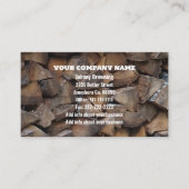 Firewood Business Card Visitenkarte (Vorderseite)