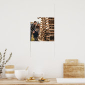 Firewood-Erreichbarkeit Poster (Küche)