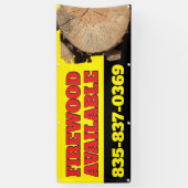 Firewood Verfügbarer benutzerdefinierter Banner (Vertikal)