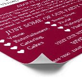 Firework-Anzeige, Party-Event-Plannerwerbung Poster (Ecke)