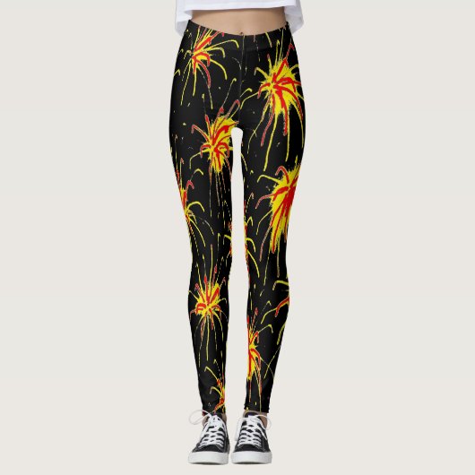 Firework Burst Leggings (Vorderseite)
