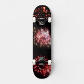 FIREWORK EXPLOSION-Skateboard Skateboard (Vorderseite)