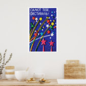Firework Festival - Matchbox Print - Aesthetic Poster (Küche)