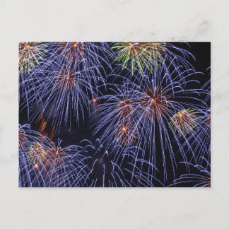 Firework Final Postkarte