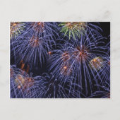 Firework Final Postkarte (Vorderseite)