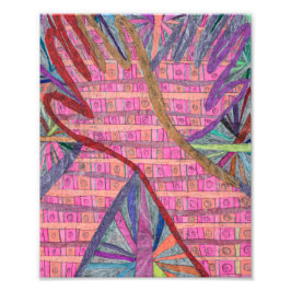 Firework Hands drucken Fotodruck