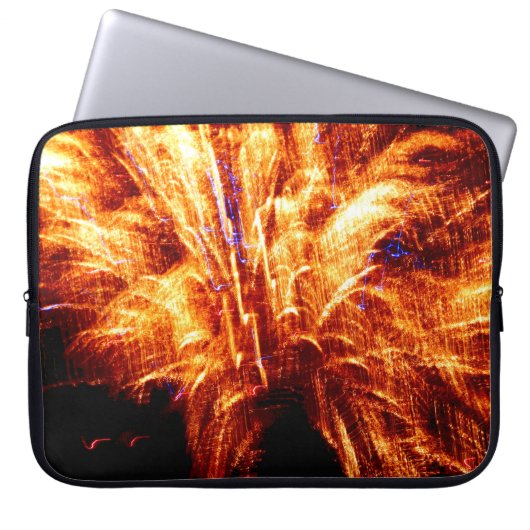 Firework Laptop Sleeve (Vorderseite)