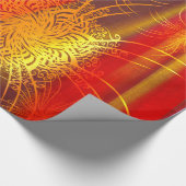 Firework Mandala Geschenkpapier (Ecke)