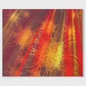 Firework Mandala Geschenkpapier (Flach)