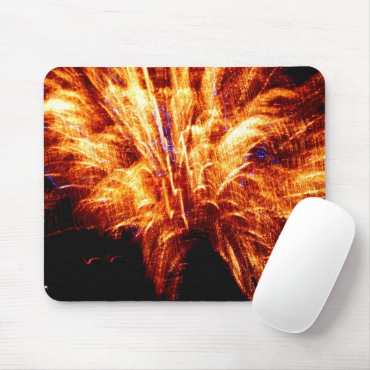 Firework Mouse Mat Mousepad (Mit Mouse)