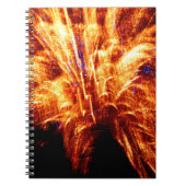 Firework-Notebook Notizblock (Vorderseite)