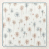 Firework Palms Glasuntersetzer (Vorderseite)