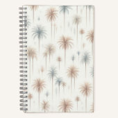 Firework Palms Notizblock (Vorderseite)