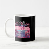 Firework Pink - Daddys Zuhause Trump 2024 Kaffeetasse (Links)