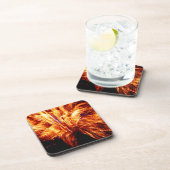 Firework Plastic Coasters Untersetzer (Rechte Seite)