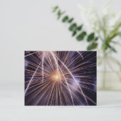 Fireworks #12 postkarte (Stehend Vorderseite)