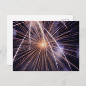 Fireworks #12 postkarte (Vorne/Hinten)