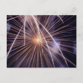 Fireworks #12 postkarte (Vorderseite)