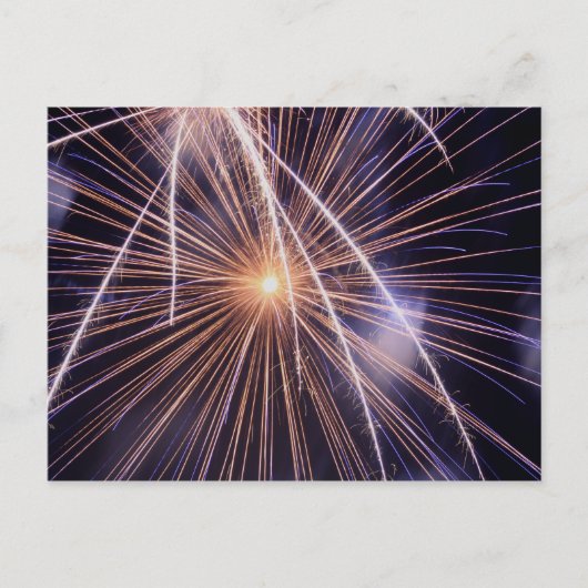 Fireworks #12 postkarte (Vorderseite)