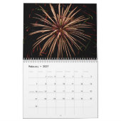 Fireworks 2024 Calendar Kalender (Feb 2027)