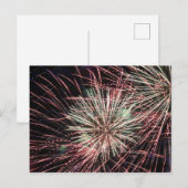 Fireworks #2 postkarte (Vorne/Hinten)