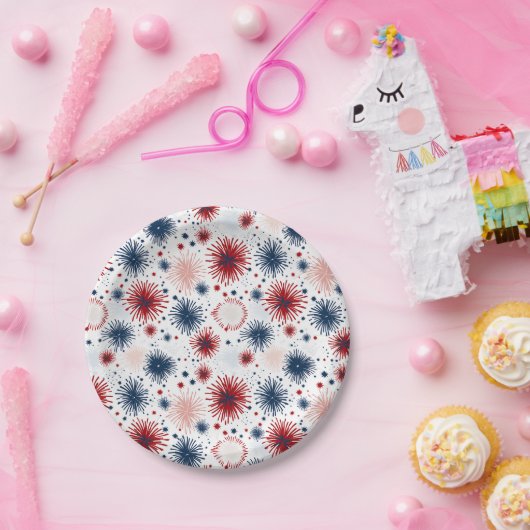 Fireworks 4. Juli Paper Teller (Party)