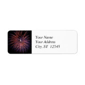 Fireworks Address Label (Vorne)