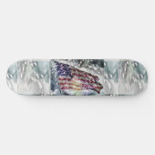 Fireworks Background II Skateboard (Horizontal)