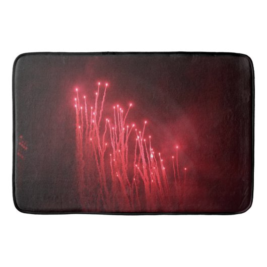 Fireworks Bath Mat Badematte (Vorderseite)