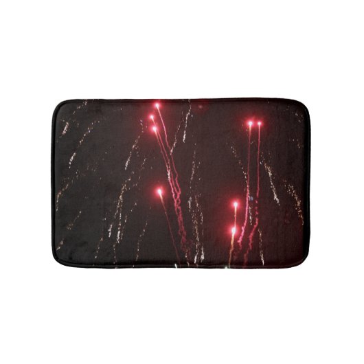 Fireworks Bath Mat Badematte (Vorderseite)
