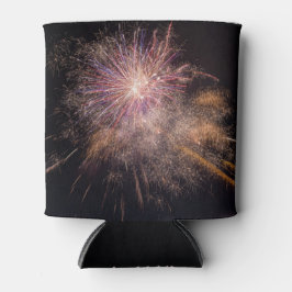 Fireworks benutzerdefinierte Monogramm kann Kühler Dosenkühler