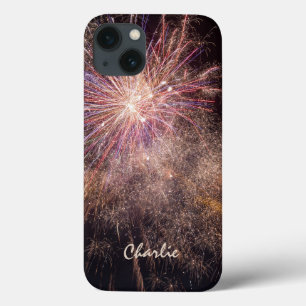 Fireworks benutzerdefinierte Monogramm-Telefonfäll Case-Mate iPhone Hülle