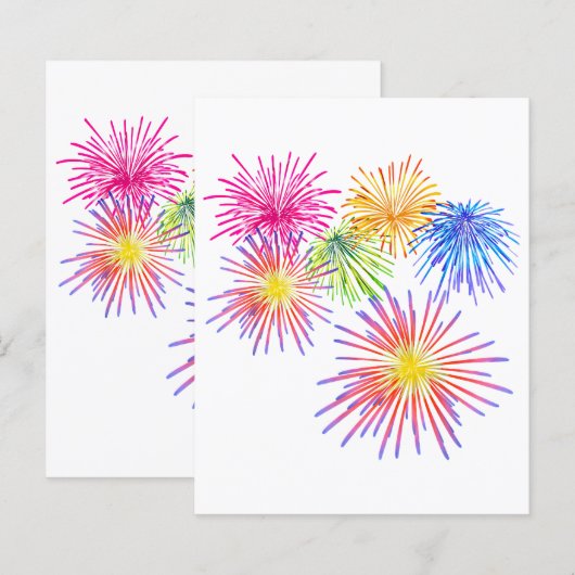 Fireworks Big Party Celebration Firecracker (Vorne/Hinten)