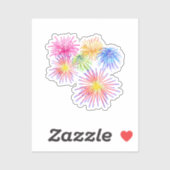 Fireworks Big Party Celebration Firecracker Aufkleber (Blatt)