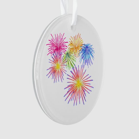 Fireworks Big Party Celebration Firecracker Ornament (Vorderseite)