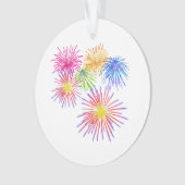Fireworks Big Party Celebration Firecracker Ornament (Vorderseite)