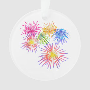Fireworks Big Party Celebration Firecracker Ornament
