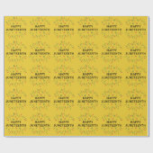 Fireworks Black Independence Day Happy Juneteenth Geschenkpapier (Flach)