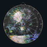 Fireworks Blue Ocean Boat 4. Juli Wasserfarbe Dartscheibe<br><div class="desc">Fireworks Blue Ocean Boat 4. Juli Watercolor Dart Board ist ein schönes Wat,  um das Spiel zu spielen oder es als Geschenk zu geben. Viel Spaß beim Spielen. Foto Copyright Denise Bennerson Fotograf</div>