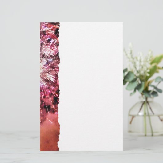 FIREWORKS BRIEFPAPIER (Stehend Vorderseite)