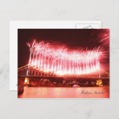Fireworks Brisbane, Australien - Postcard Postkarte (Vorne/Hinten)
