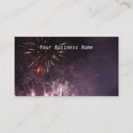 Fireworks Business Cards Visitenkarte