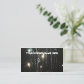 Fireworks Business Cards Visitenkarte (Stehend Vorderseite)