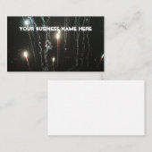 Fireworks Business Cards Visitenkarte (Vorne/Hinten)