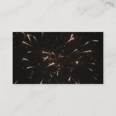 Fireworks Business Cards Visitenkarte (Rückseite)