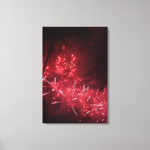 Fireworks Canvas Print Leinwanddruck