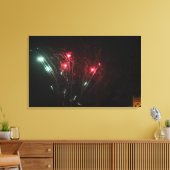 Fireworks Canvas Print Leinwanddruck (Insitu (Wohnzimmer))