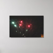 Fireworks Canvas Print Leinwanddruck (Vorderseite)
