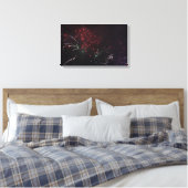 Fireworks Canvas Print Leinwanddruck (Insitu (Schlafzimmer))