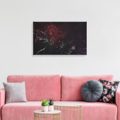 Fireworks Canvas Print Leinwanddruck (Insitu (Wohnzimmer))